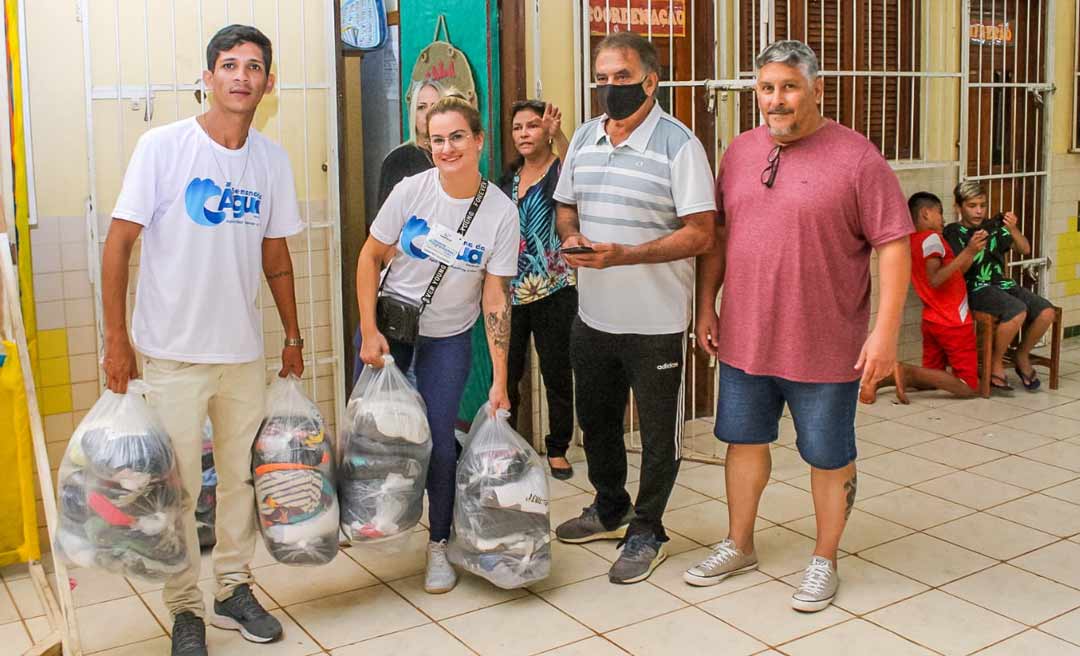 Seguindo orientação do governo, Saneacre atende desabrigados com segurança e entretenimento 