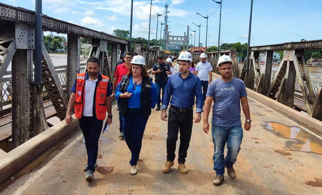 CREA/AC realiza inspeção na Ponte Metálica e, a princípio, descarta comprometimento estrutural; "condições estáveis"