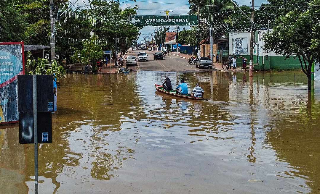 Nível do rio Acre estabilizou e se manteve em 17,72 metros nas últimas horas