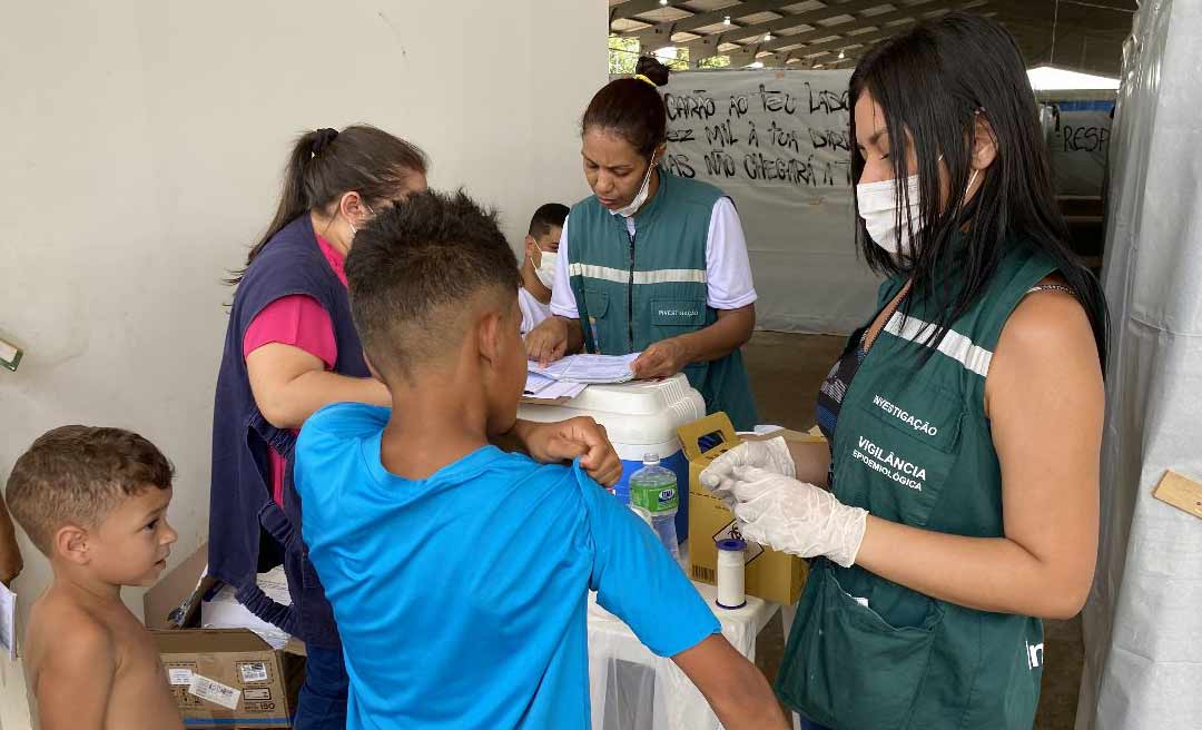 Prefeitura de Rio Branco lança Campanha de Multivacinação no Parque de Exposições