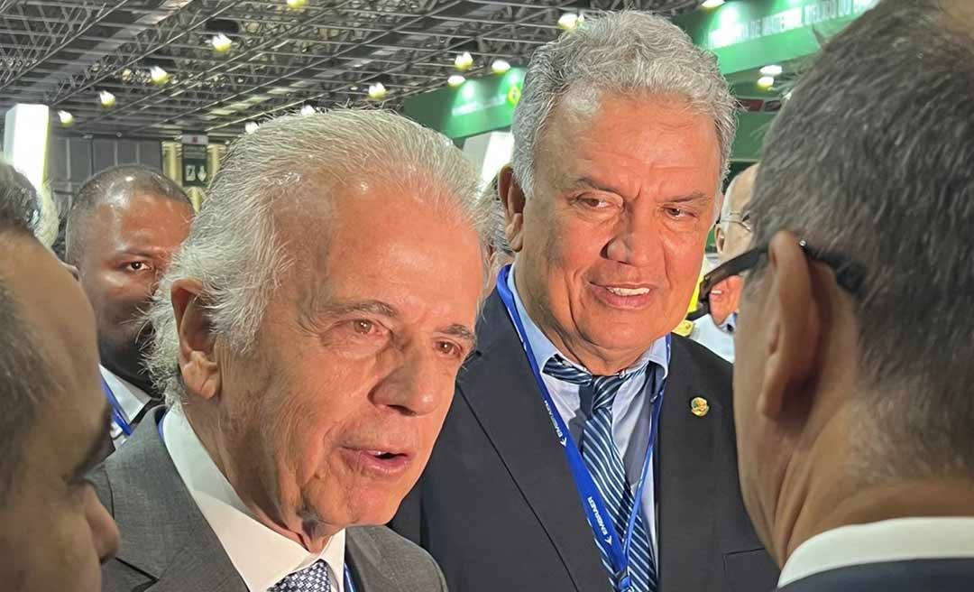 Senador Petecão e o Ministro da Defesa participam da exposição LAAD no Rio de Janeiro