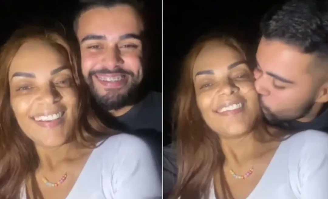 Namorado posta vídeo romântico com Flordelis, que está presa, e se declara: 'Princesa'