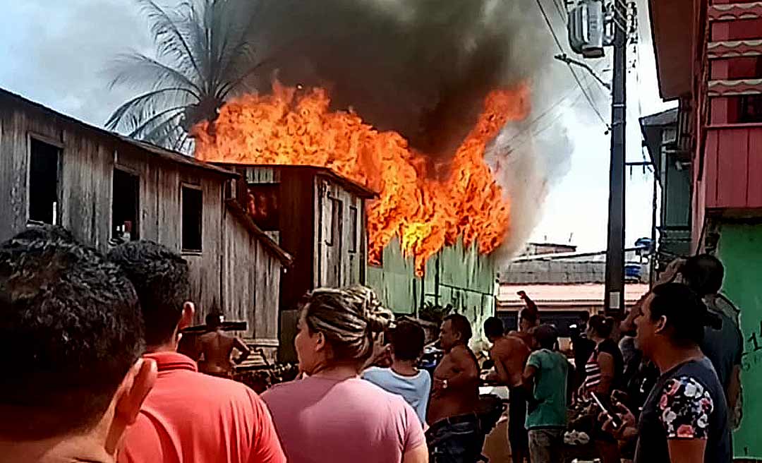 Incêndio em residência em Boca do Acre causa a morte de idosa