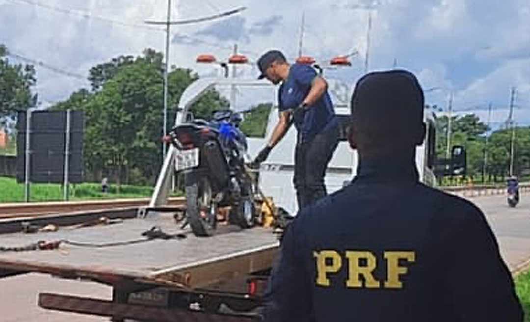 Motociclista quase tem a perna arrancada em acidente na estrada do Calafate