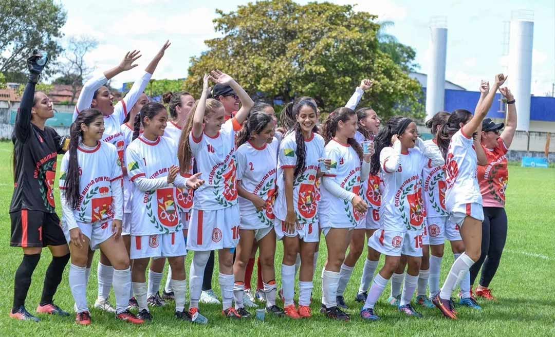 Acre deixa o Brasileirão Escolar Feminino em 6º lugar, o melhor resultado de todos os anos