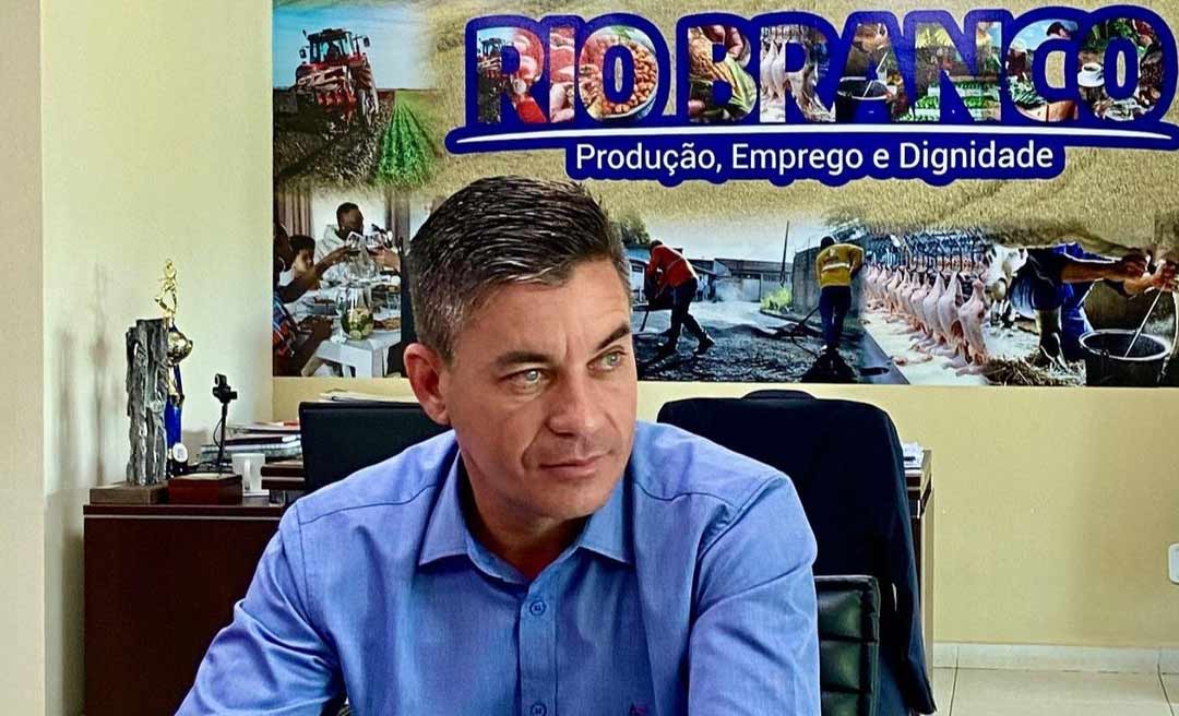 Raimundo Neném assume prefeitura de Rio Branco após Bocalom e Marfisa viajarem de novo para fora do Acre