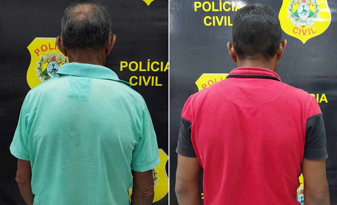 Polícia Civil prende dois homens acusados de estupro em Marechal Thaumaturgo