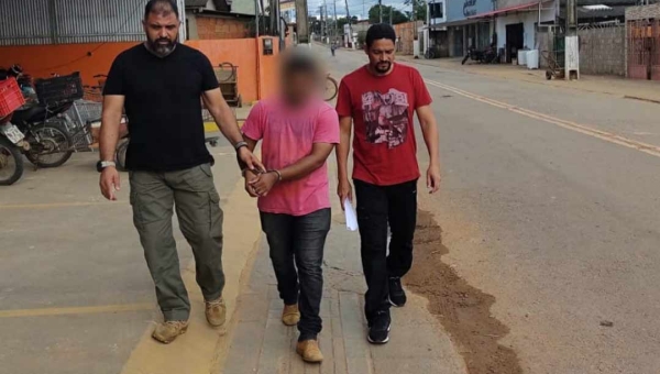 Homem acusado de estuprar a enteada de 11 anos em Epitaciolândia é preso em Xapuri