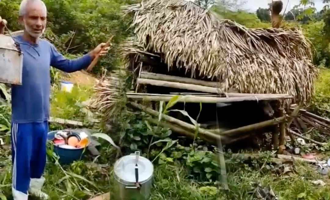 Seringueiro tem casa derrubada pelo ICMBio no interior do Acre; deputado vai relatar caso à ministra Marina Silva