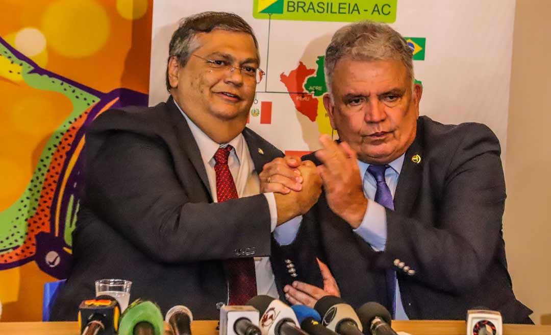 Em evento no Acre sobre segurança nas fronteiras, ministro Flávio Dino cita a Bíblia e anuncia investimentos