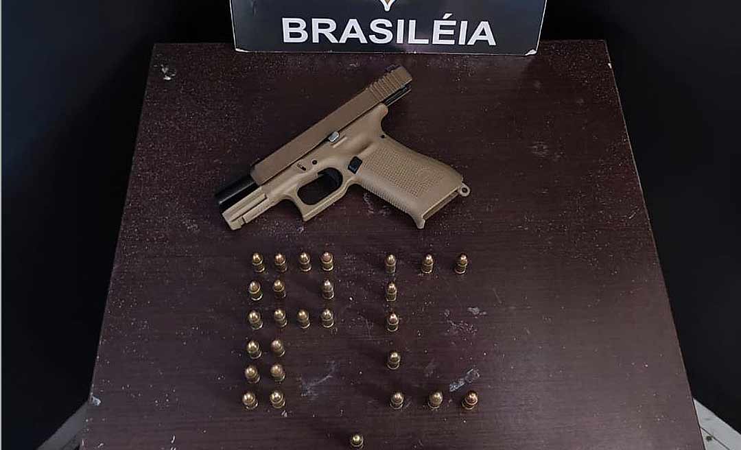 Polícia Civil prende em flagrante jovem com pistola modelo Glock 9 milímetros e mais de 20 munições