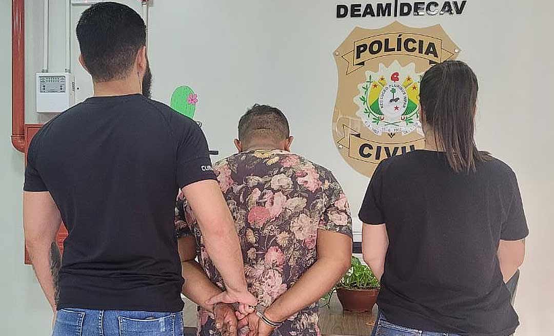 Em Rio Branco, agressor de mulher que descumpriu medida protetiva é preso pela Polícia Civil