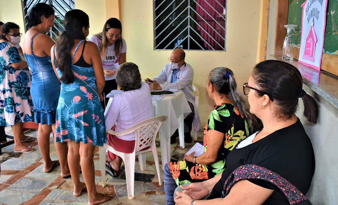 Atividades em saúde com moradores do bairro Raimundo Melo vêm crescendo a cada terça feira