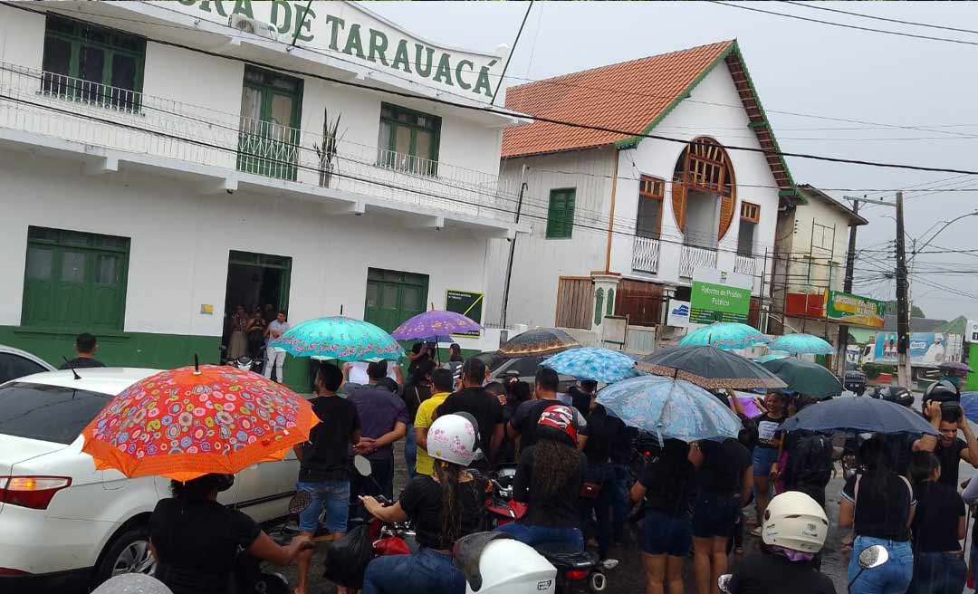 Em Tarauacá, agentes de Saúde protestam contra redução de insalubridade da categoria