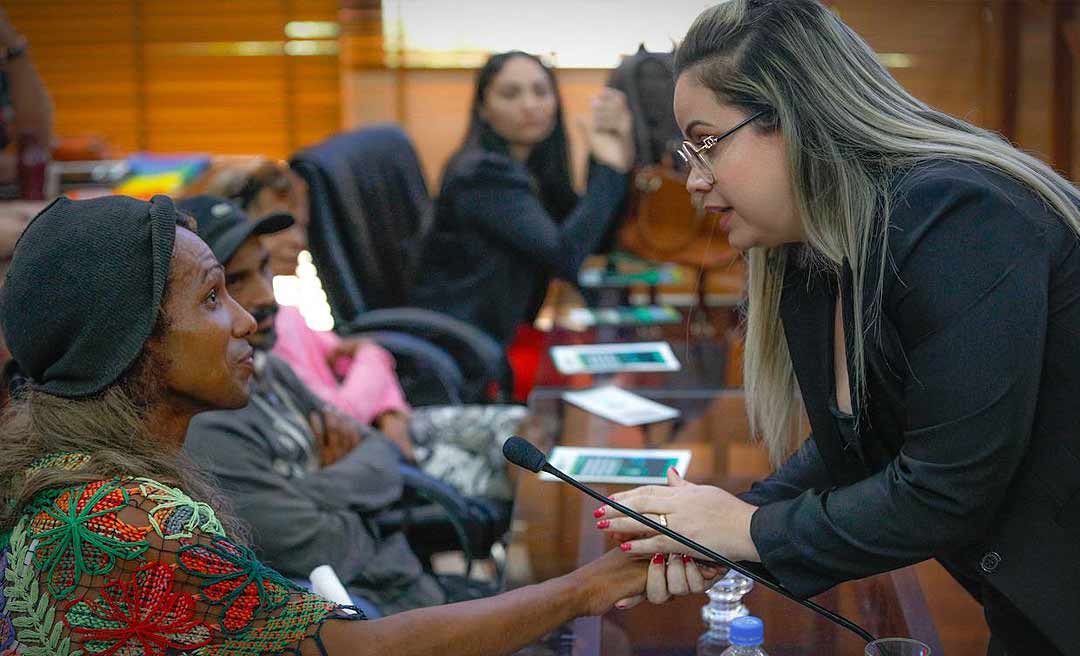 Deputada Dra. Michelle Melo promove Audiência Pública para debater políticas para pessoas em situação de rua