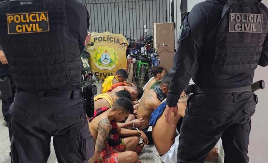 Operação Delere da Polícia Civil prende 16 integrantes de organização criminosa com alto nível hierárquico