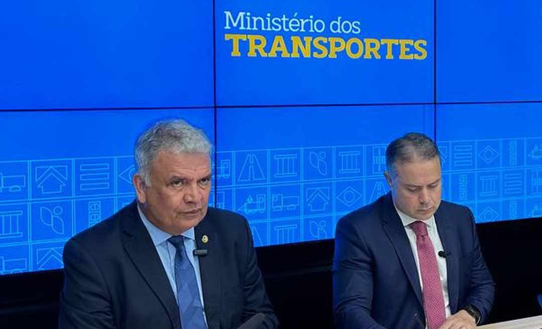 Ministro dos Transportes assina ordem de serviços para a recuperação de mais de 100 km da BR-364 no Acre