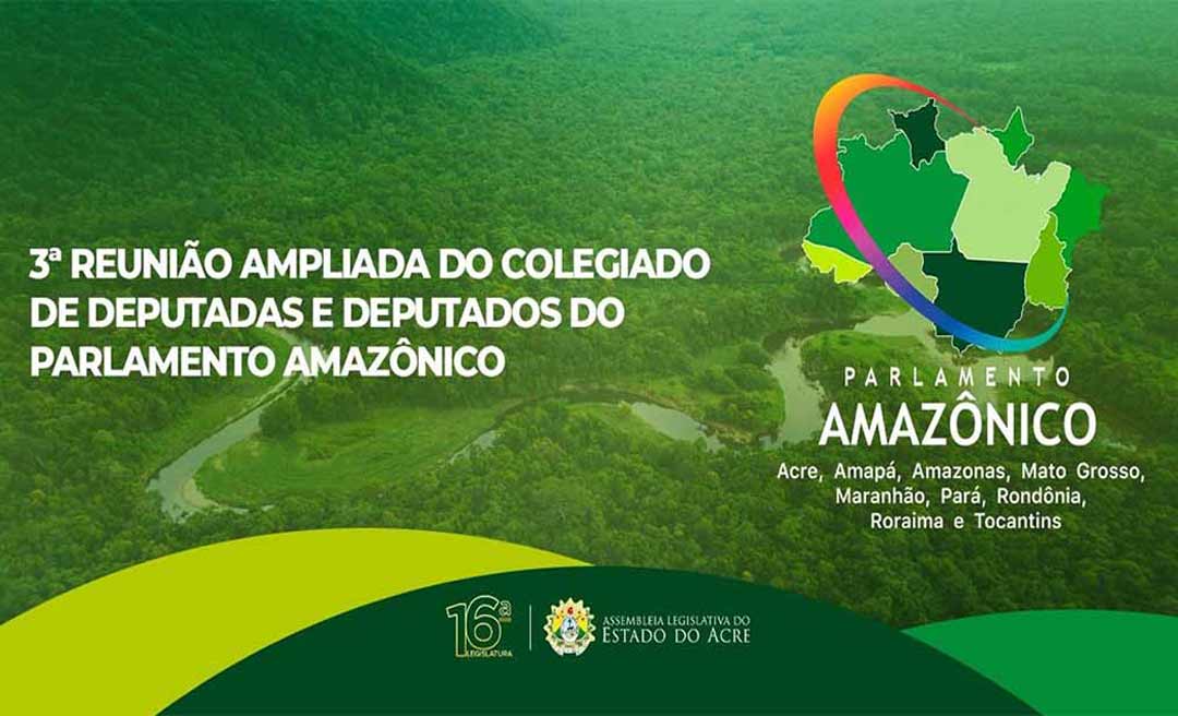 Acontece hoje, na Aleac, a 3ª Reunião ampliada do Parlamento Amazônico