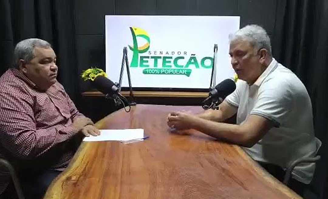 Prefeito Mazinho Serafim agradece senador Sérgio Petecão por destinar mais de R$ 5 milhões para pavimentação, obras e aquisição de equipamentos e veículos