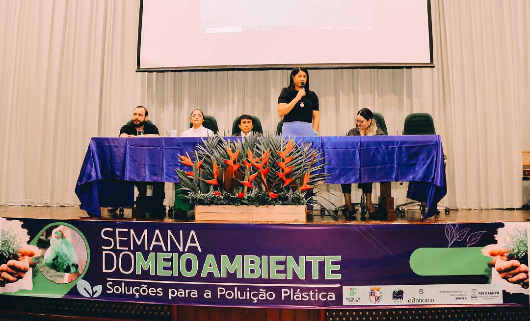 Prefeitura de Rio Branco realiza abertura da Semana de Educação Ambiental na capital