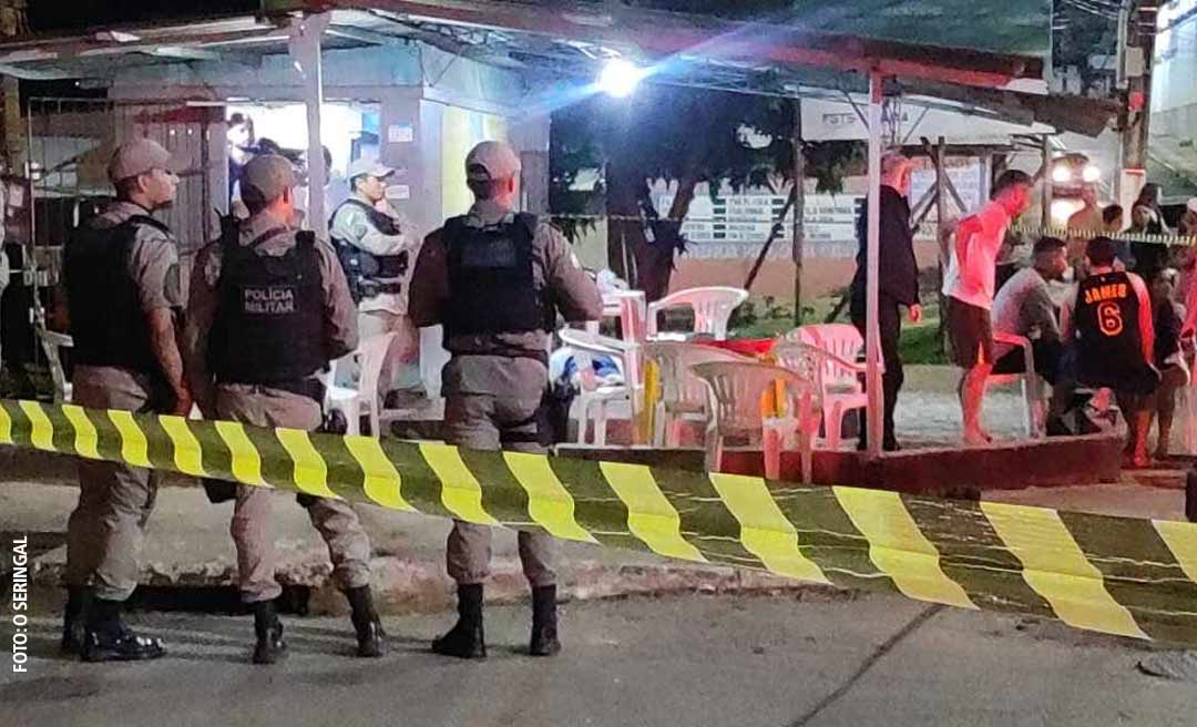 Em Rio Branco, empresário é assassinado enquanto lanchava com a namorada