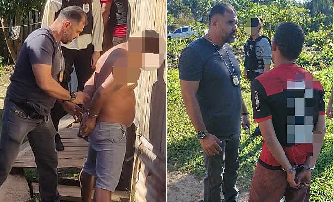 Polícia prende em flagrante dupla responsável por tentativa de latrocínio em pousada em Xapuri