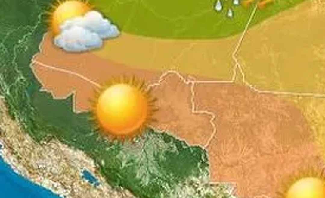 Quarta-feira, primeiro dia do inverno, com muito sol e clima seco, no Acre