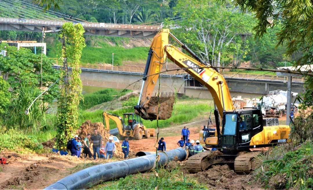 Após reparo na ETA II, prefeitura avisa que abastecimento será normalizado de forma gradativa