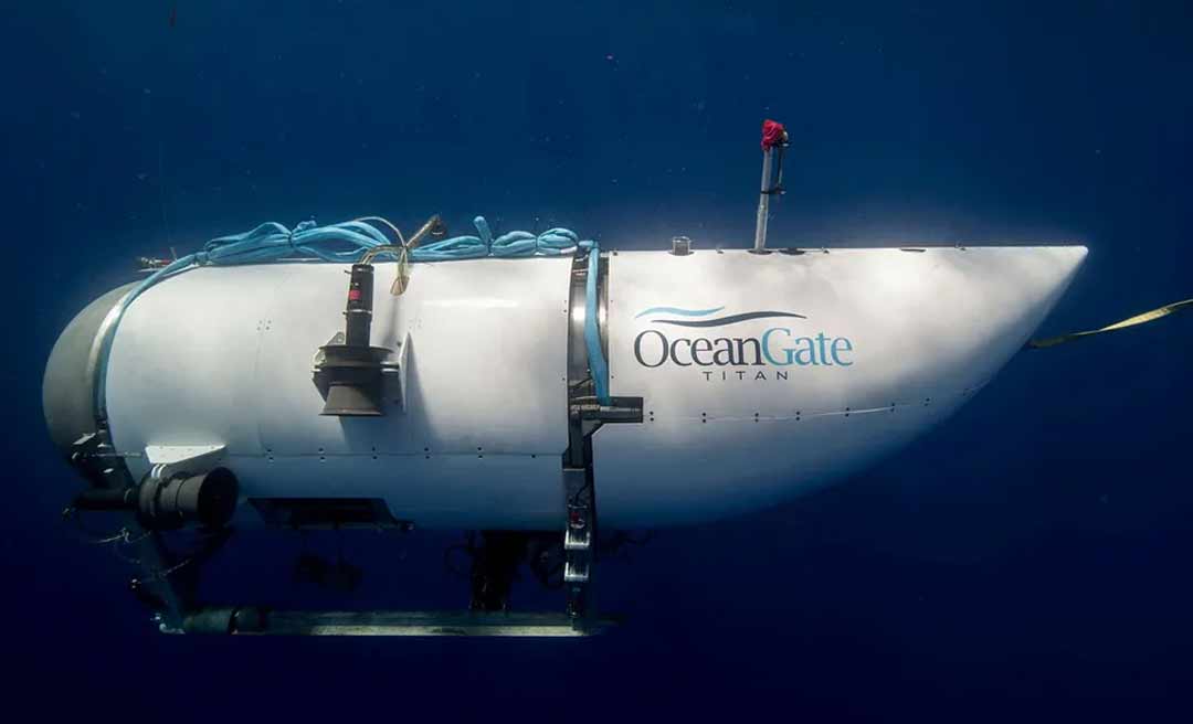 Todos os passageiros do submarino que faria expedição ao Titanic morreram, diz OceanGate