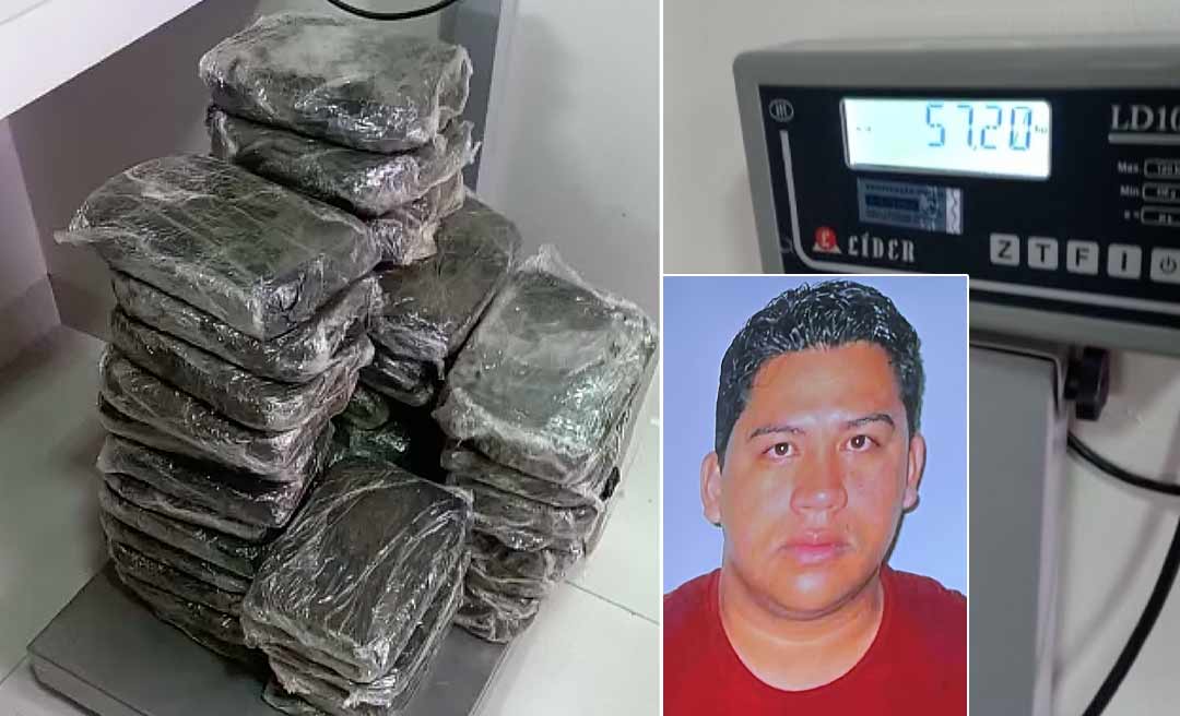 Justiça de Rondônia revoga prisão preventiva de policial acreano flagrado com 57 kg de drogas na BR-364