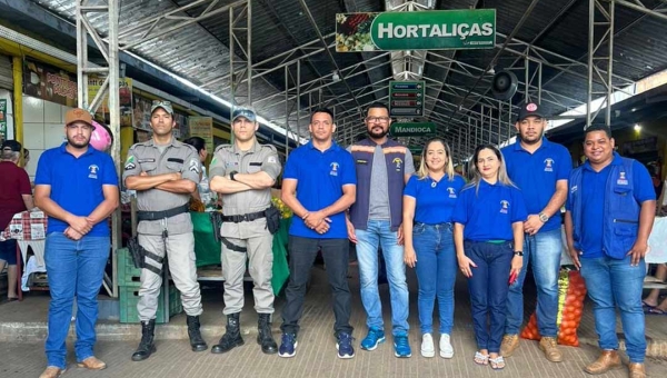 Mais seguro: Mercado Municipal Elias Mansour tem ronda permanente da Polícia Militar