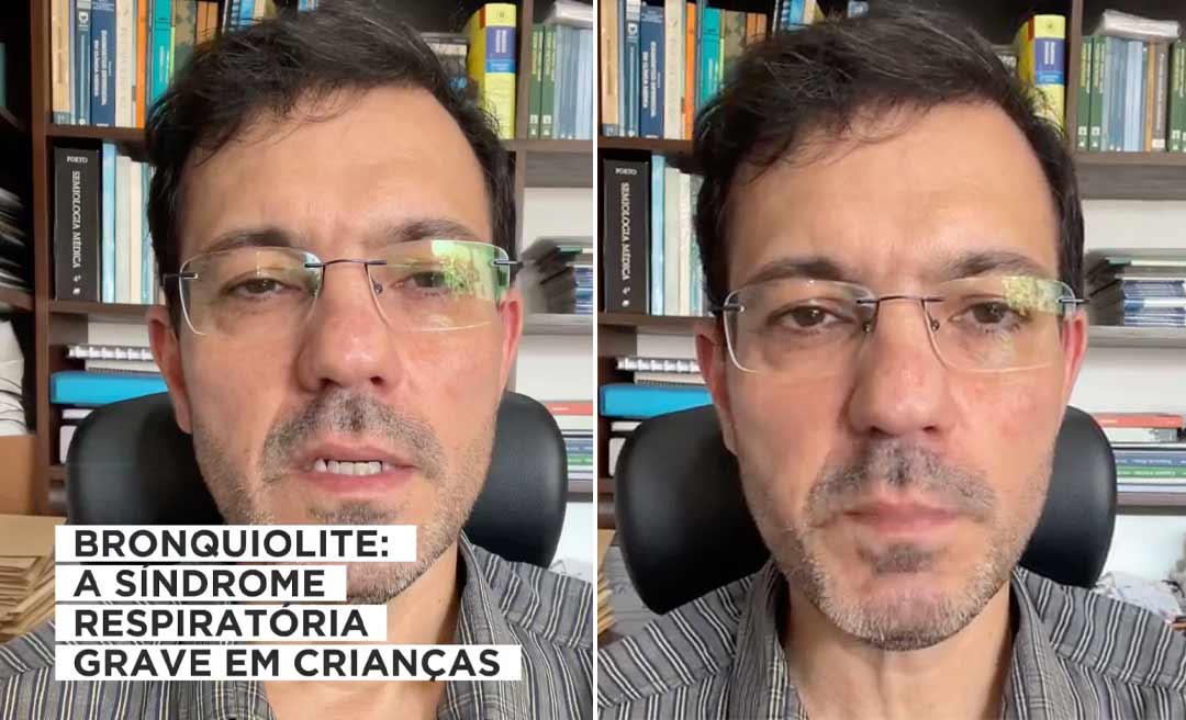 Médico alerta para circulação do vírus sincicial, causador da bronquiolite em crianças menores de 2 anos