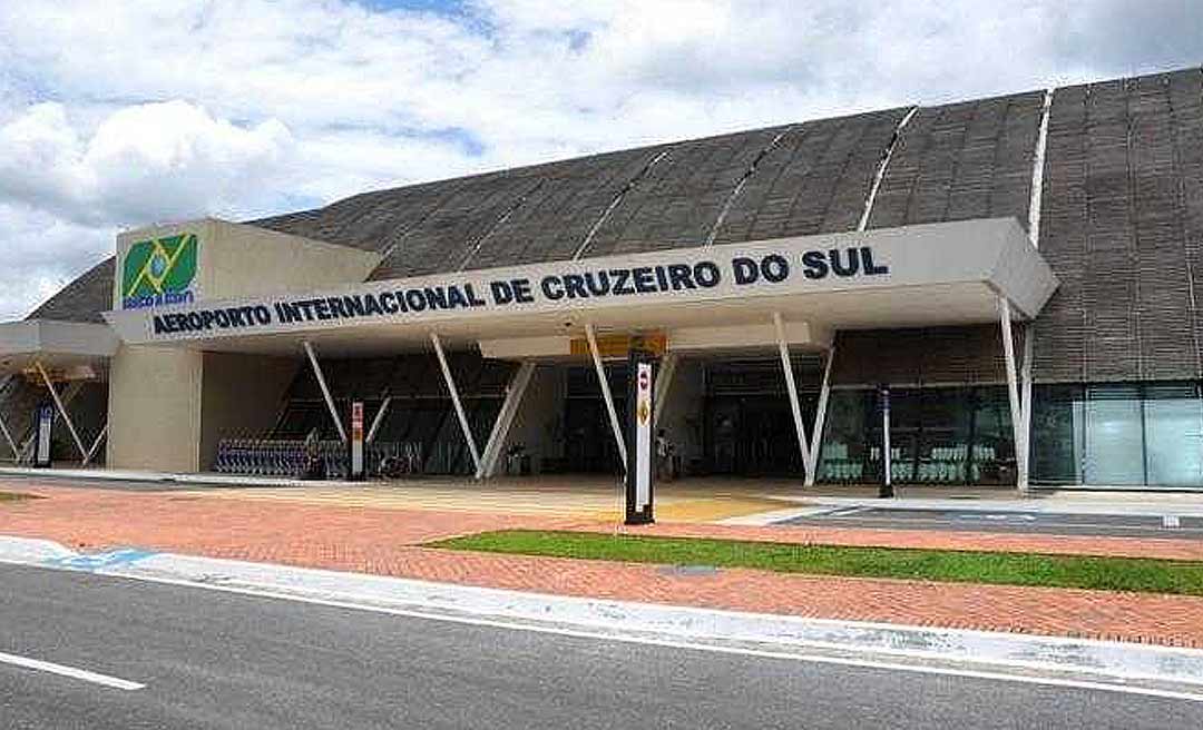 Aeroporto de Cruzeiro do Sul vai fechar a partir desta segunda; saiba mais