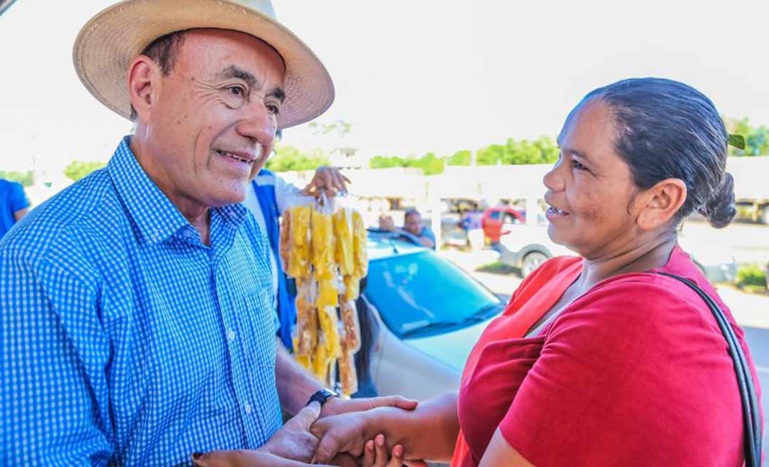 Produtores rurais recebem nova estrutura da Prefeitura de Rio Branco e visita de Bocalom