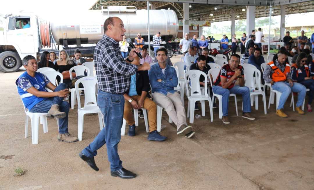 Bocalom participa do lançamento da Operação Estiagem; 15 mil pessoas serão atendidas