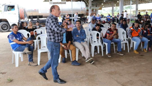 Bocalom participa do lançamento da Operação Estiagem; 15 mil pessoas serão atendidas