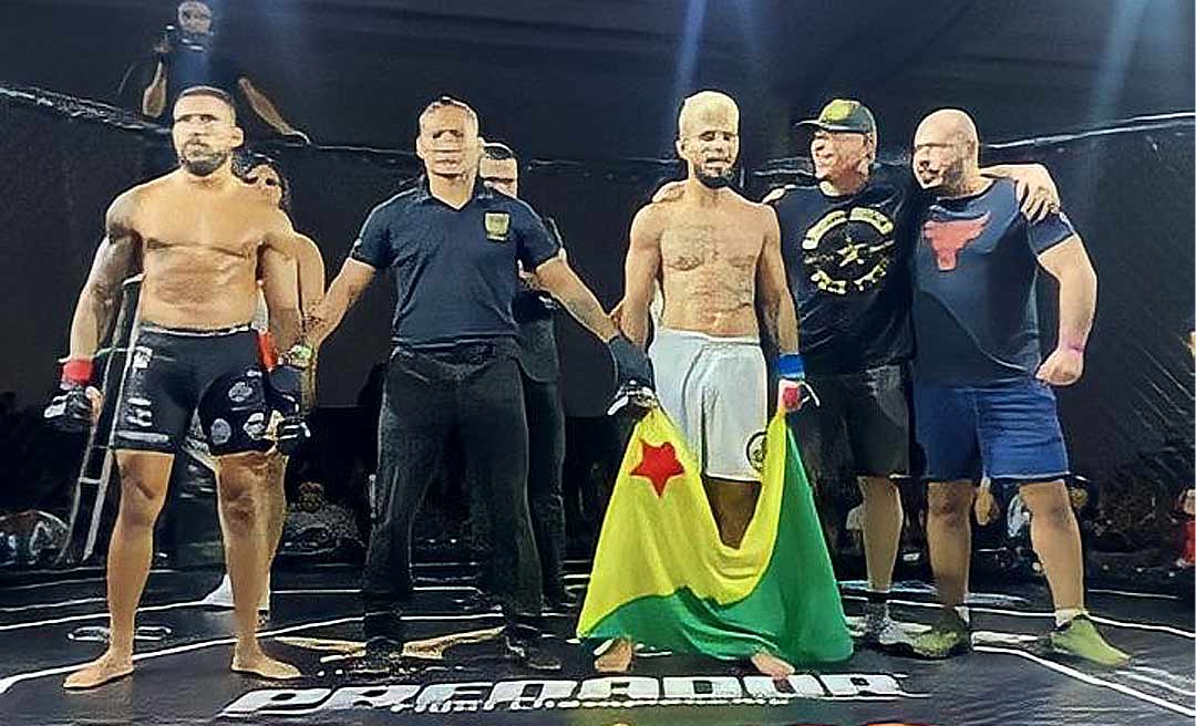 Acreano faz história ao vencer luta de MMA por nocaute no México