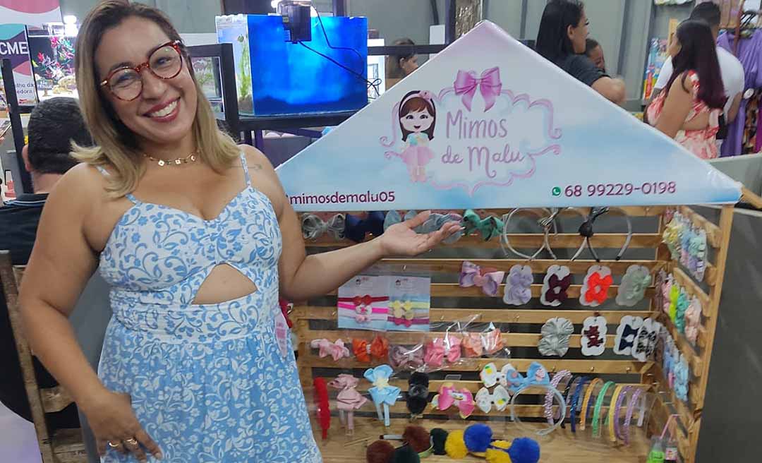 De Sex Shop à Arte Sacra: espaço do Empreendedorismo Feminino é sucesso na Expoacre