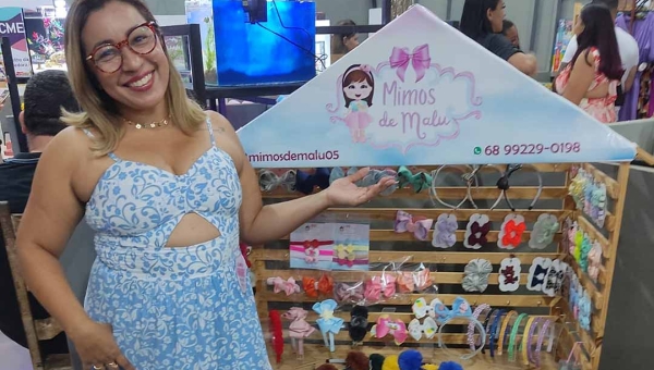 De Sex Shop à Arte Sacra: espaço do Empreendedorismo Feminino é sucesso na Expoacre