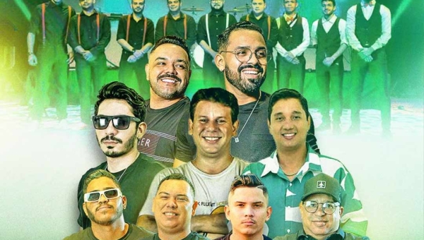 Artistas se apresentam na Noite do Samba da Expoacre no sábado