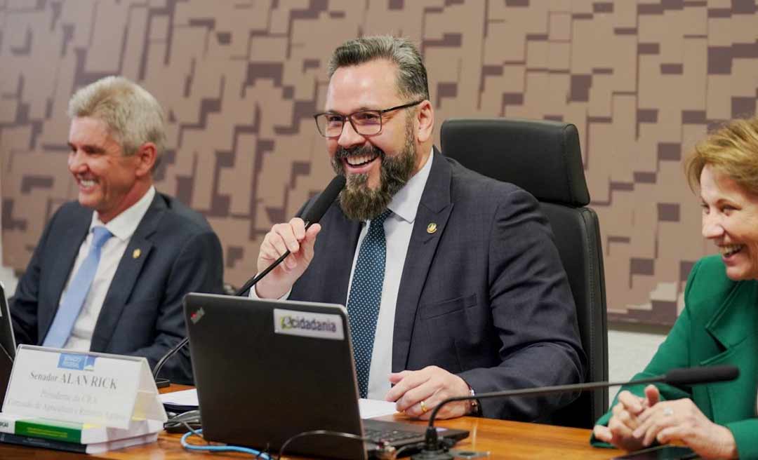 Senador Alan Rick é eleito presidente da Comissão de Agricultura e Reforma Agrária