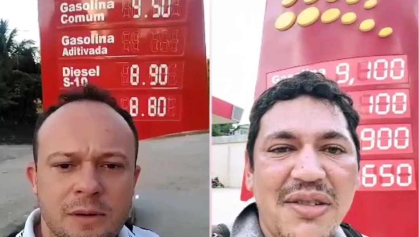 Cesário refuta internauta sobre comparação de preços da gasolina nos governos Bolsonaro e Lula: “A mentira é a arma do mau-caráter”