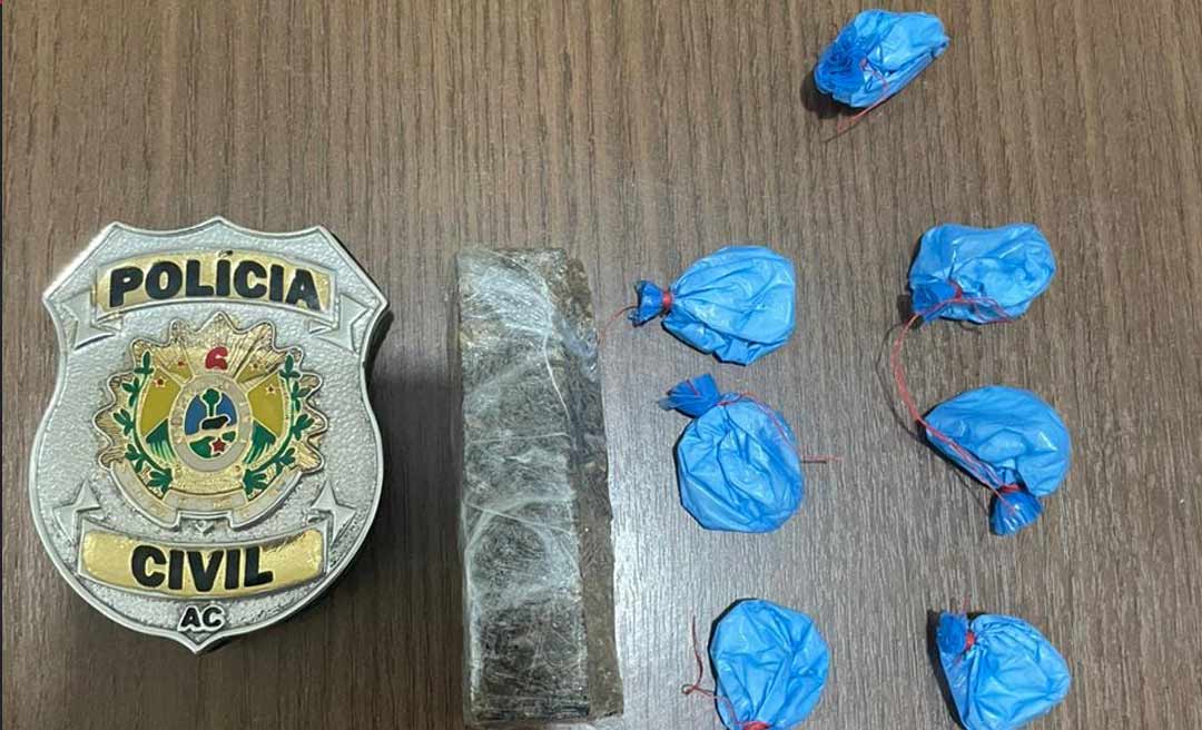 Polícia Civil age rapidamente após denúncia anônima e apreende entorpecentes em Rio Branco