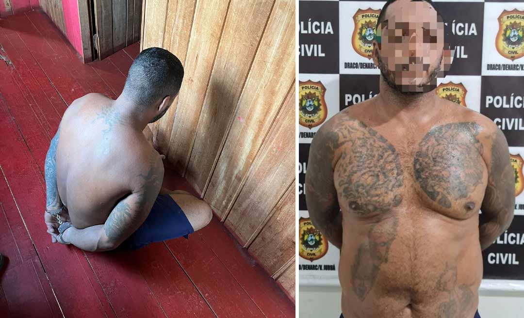 Homem que rompeu tornozeleira eletrônica é preso com drogas na cidade de Cruzeiro do Sul