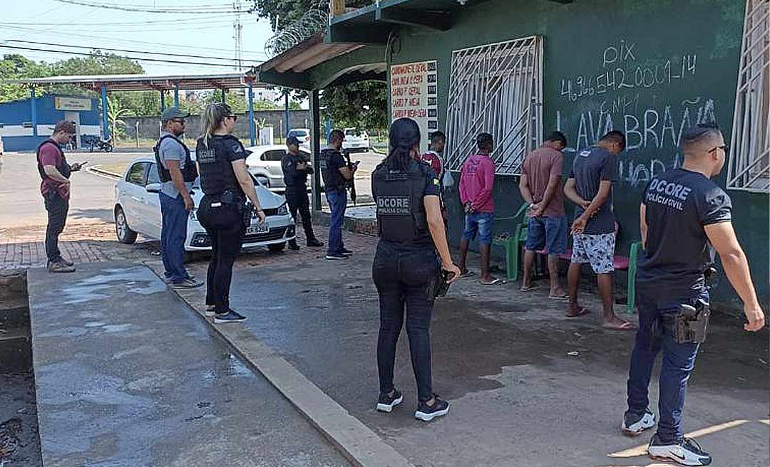 Traficante que usava lava jato para comercializar drogas e receptar produtos de roubo é preso pela Polícia Civil