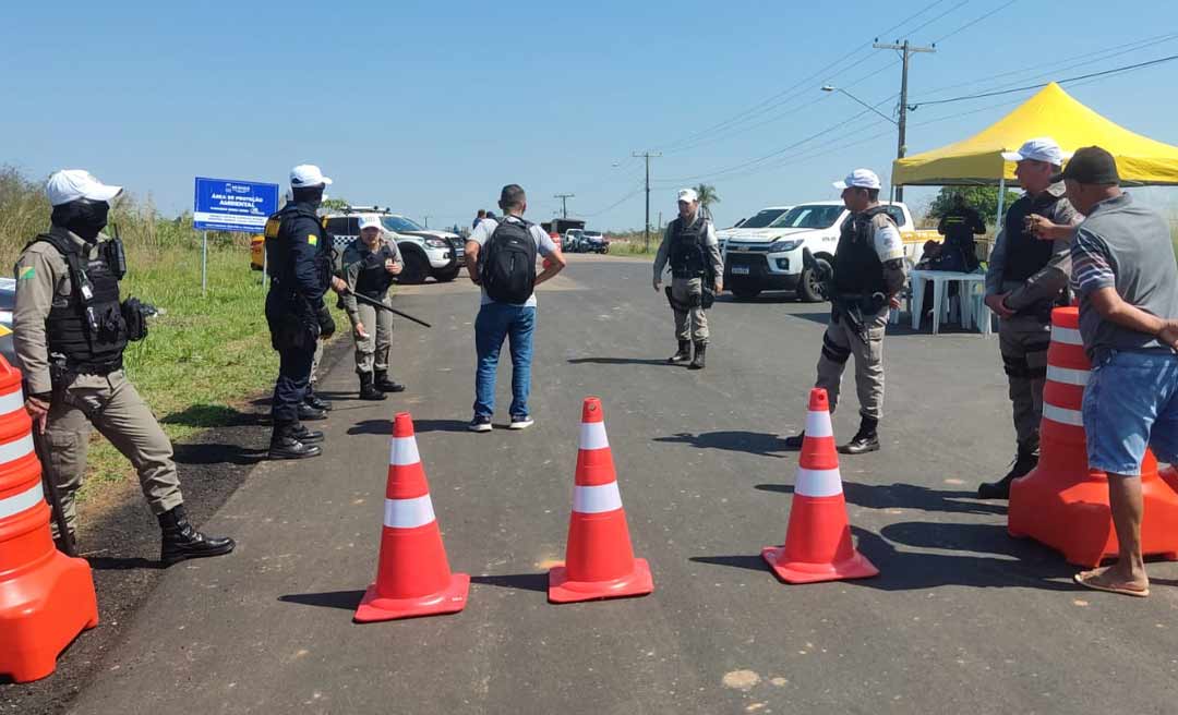 Choque é acionado para acompanhar reintegração da "Terra Prometida"