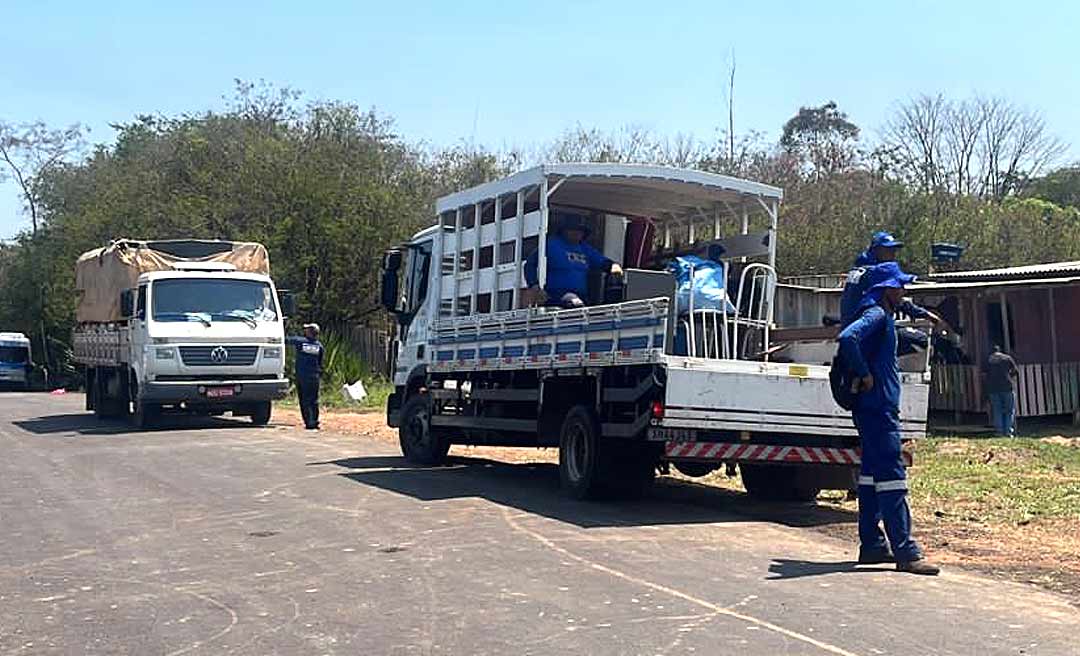 Após ‘castigo’, sem-tetos que ocupavam áreas no Irineu Serra e no Defesa Civil recebem ‘mão amiga’ do Estado