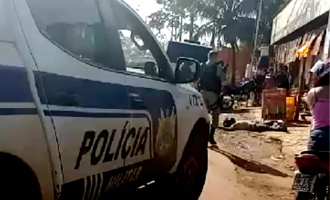 Policial à paisana mata assaltante e fere menor de 14 anos