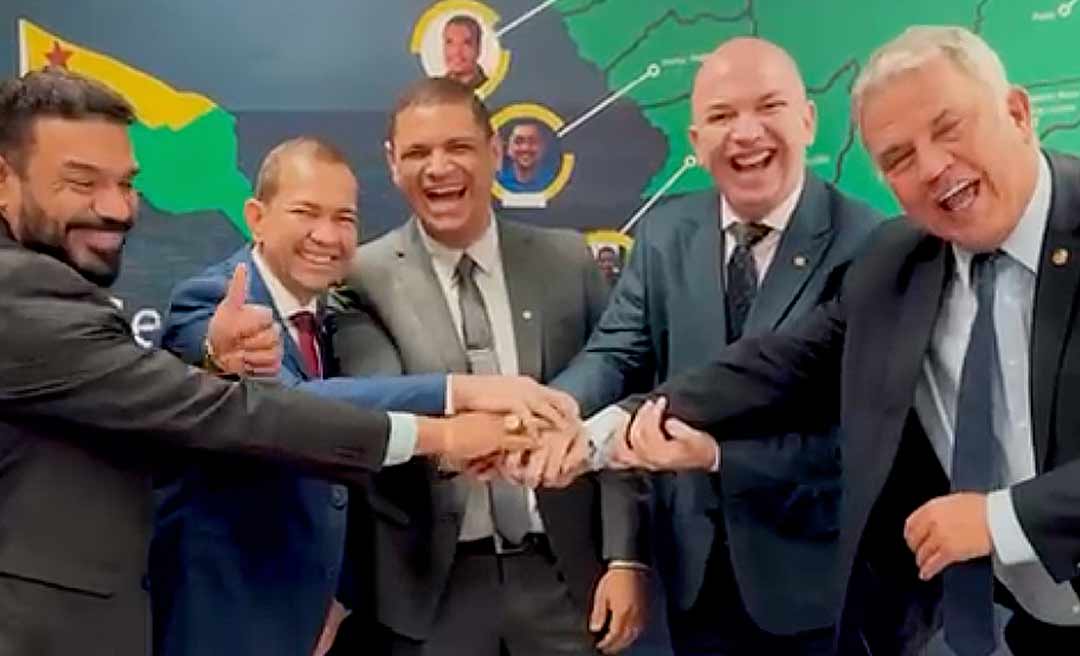 Em agenda com Petecão, Gerlen Diniz anuncia emenda de R$ 500 mil para Acrelândia