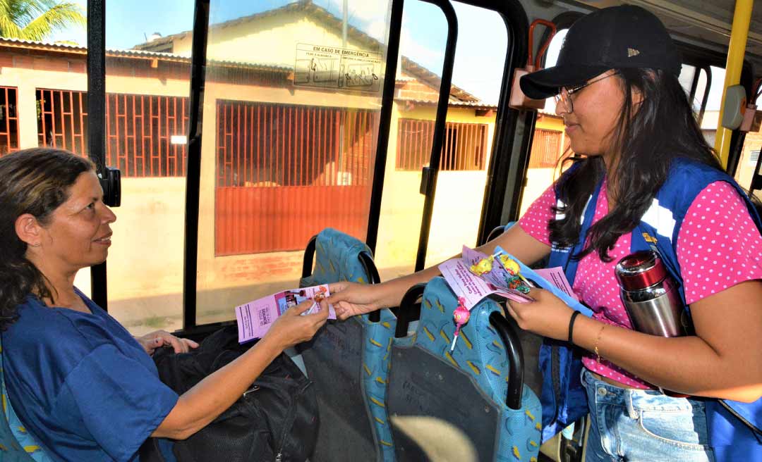 Prefeitura realiza caminhada de conscientização e combate às violências contra todas as mulheres